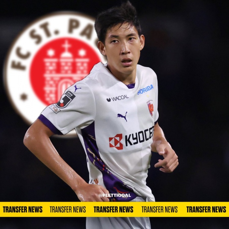 当前合同本月31日到期，德天空：圣保利将签下26岁日本前锋原大智